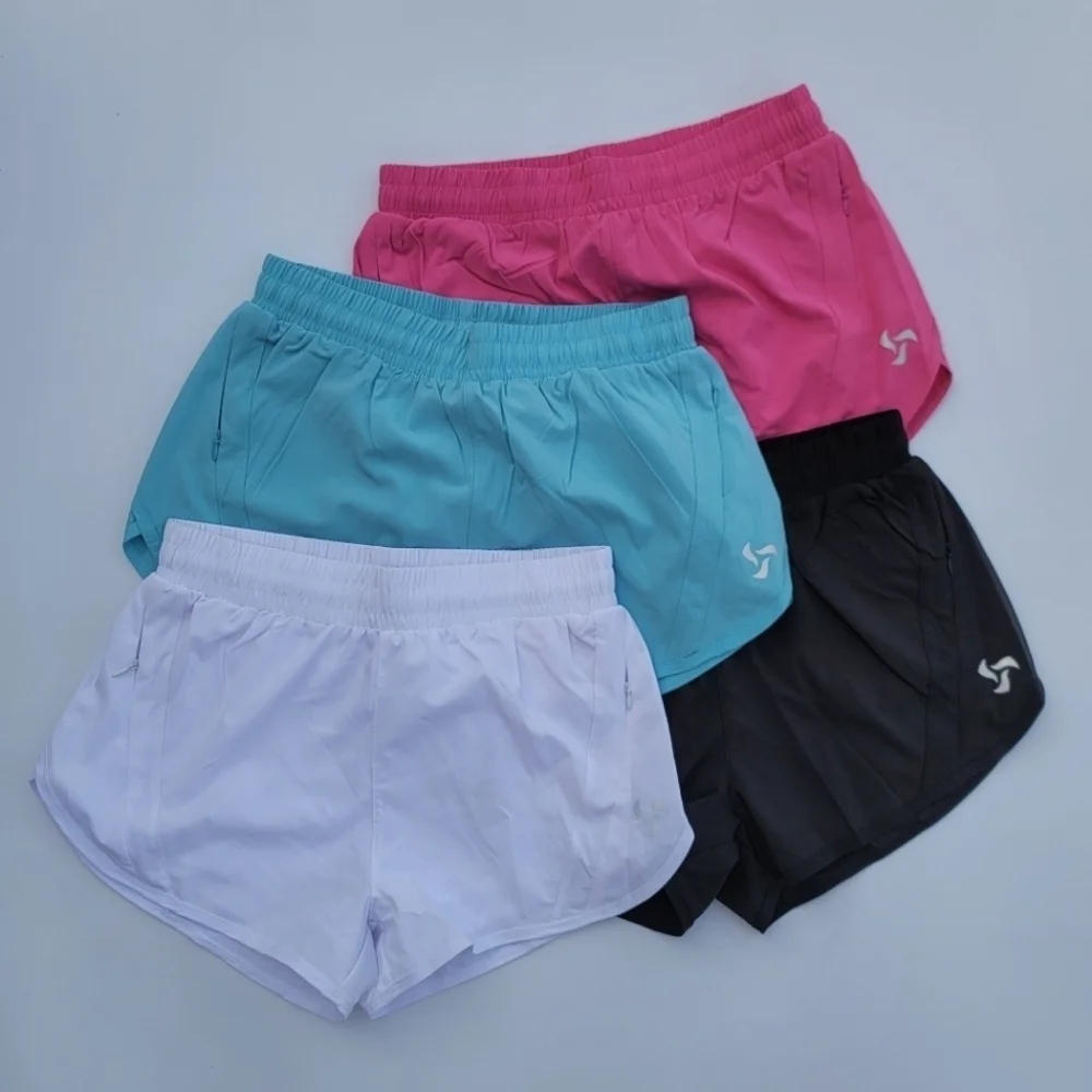 Pedigree FreeRUN High Waist Lined Shorts with Zipper Pockets | Pink